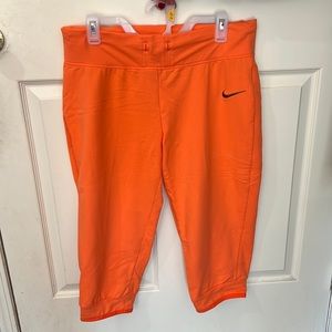 Nike fit dry jogger pants peachy orange